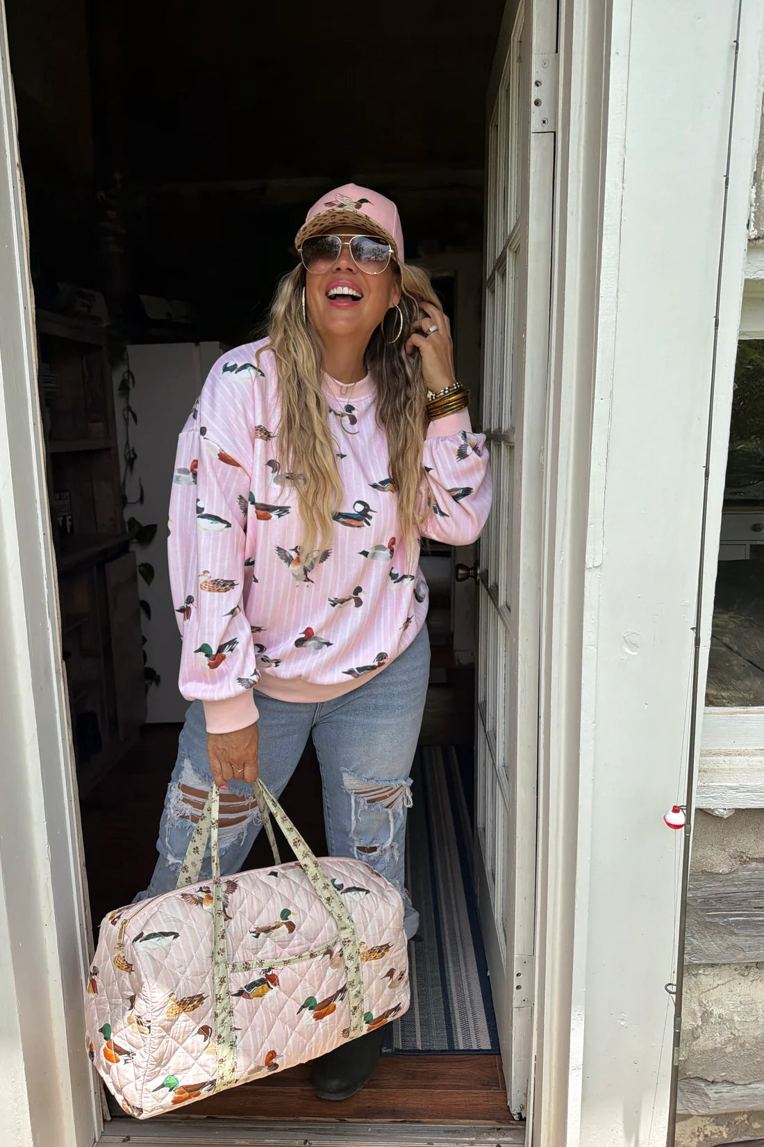 PREORDER: Pink Duck Duffle Bag // eta September