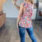 Sweet Soirée Floral Blouse