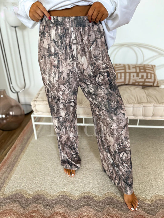 Dark Camo Stretchy Lounge Pants Preorder