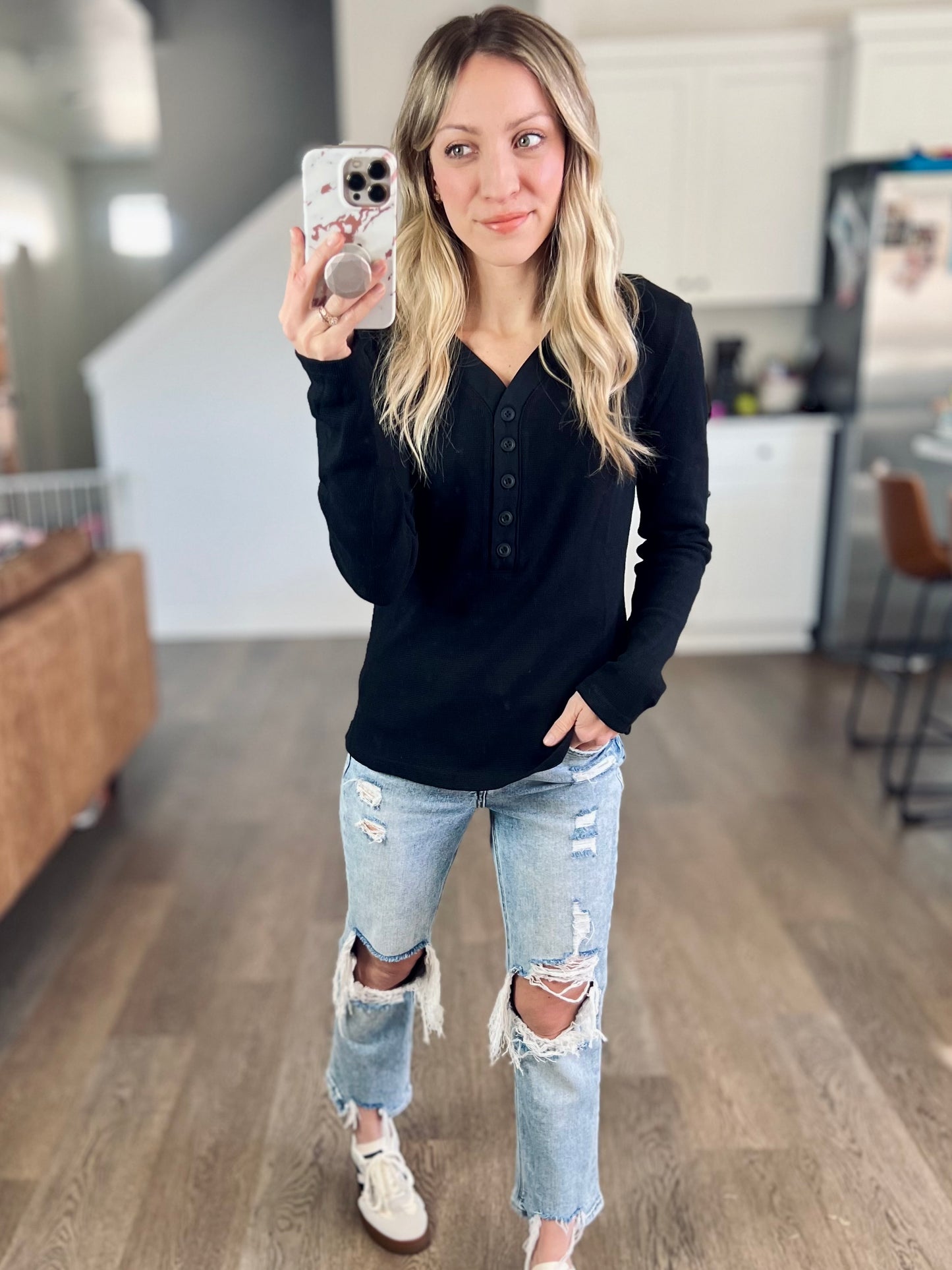 Lena Henley in Black