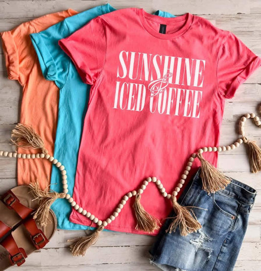 PREORDER: Sunshine & Iced Coffee Tee