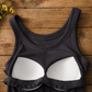 Skinny Rib Built in Bra Tank