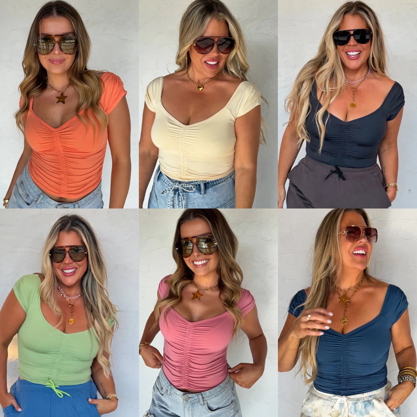 Out and About Cap Sleeve Top