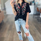 Amelia Embroidered Top