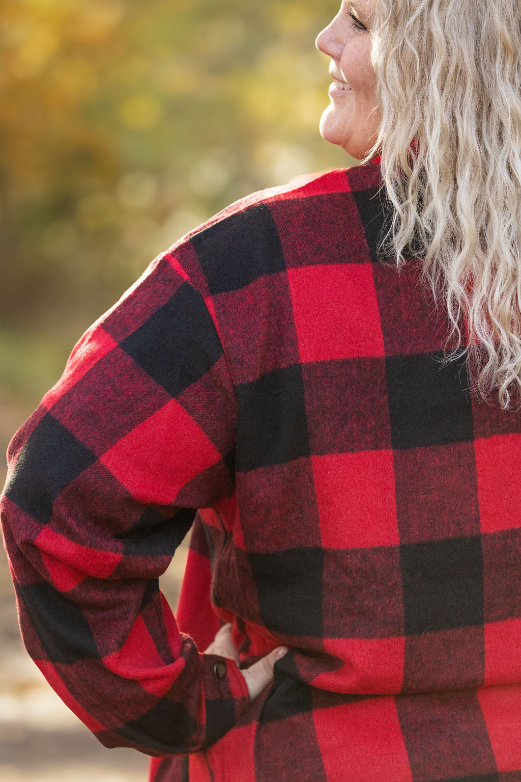 Norah Plaid Shacket - Buffalo Plaid