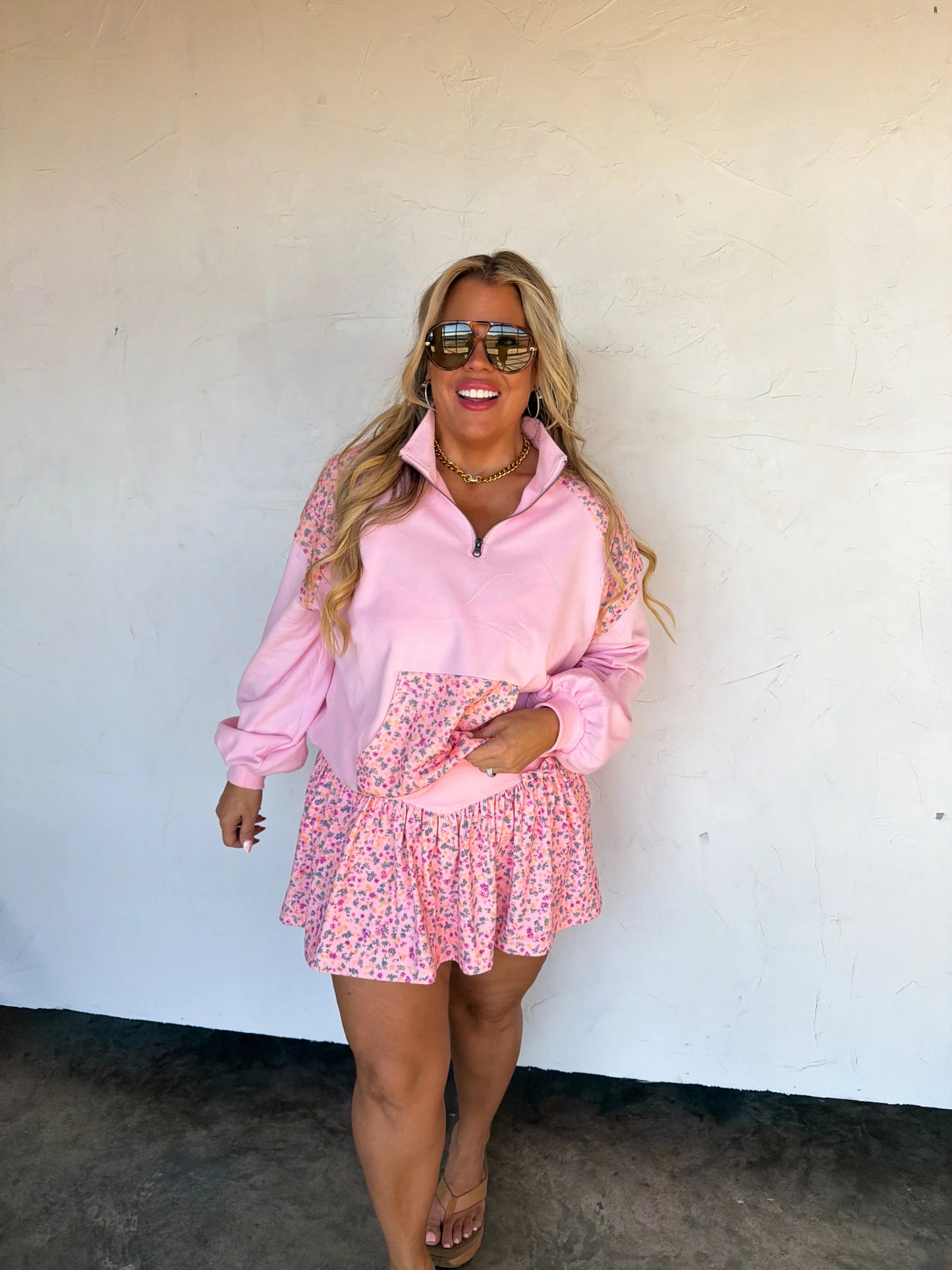 PREORDER: Just Living Quarter Zip Pullover // eta May