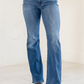 Mid-Rise Thermal Lining Bootcut Jeans - Judy Blue