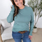 Ella Long Sleeve Top - Sage