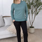 Ella Long Sleeve Top - Sage