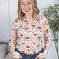 Blair Long Sleeve Top - Autumn Floral