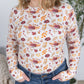 Blair Long Sleeve Top - Autumn Floral