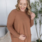 Naomi Pocket Sweater - Latte