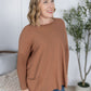 Naomi Pocket Sweater - Latte