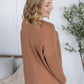 Naomi Pocket Sweater - Latte