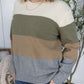 Colorblock Sweater - Neutral Mix