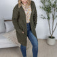 Madison Cozy Cardigan - Dark Olive