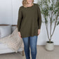 Naomi Pocket Sweater - Olive