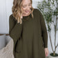 Naomi Pocket Sweater - Olive
