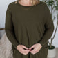 Naomi Pocket Sweater - Olive