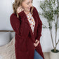 Madison Cozy Cardigan - Burgundy
