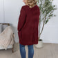 Madison Cozy Cardigan - Burgundy