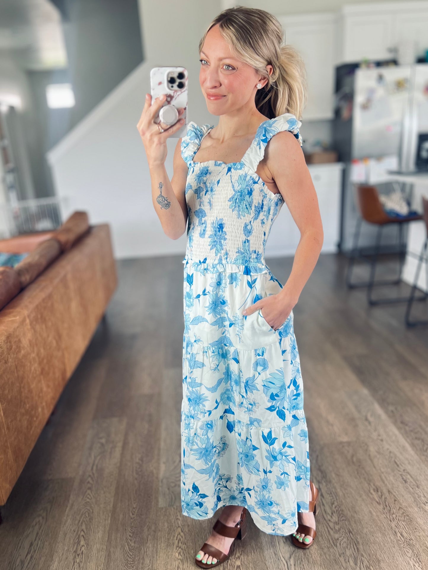 Floral Bloom Sun Dress