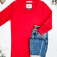 Larissa Long Sleeve - Red