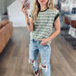 First On My List Stripe Top