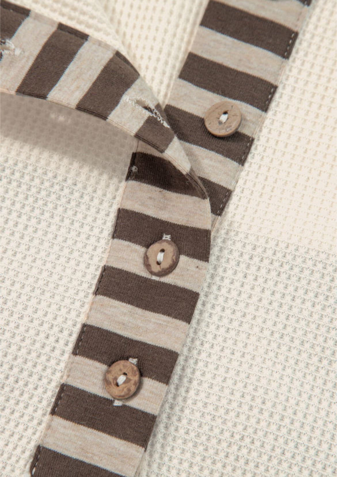Mabel Plaid Henley