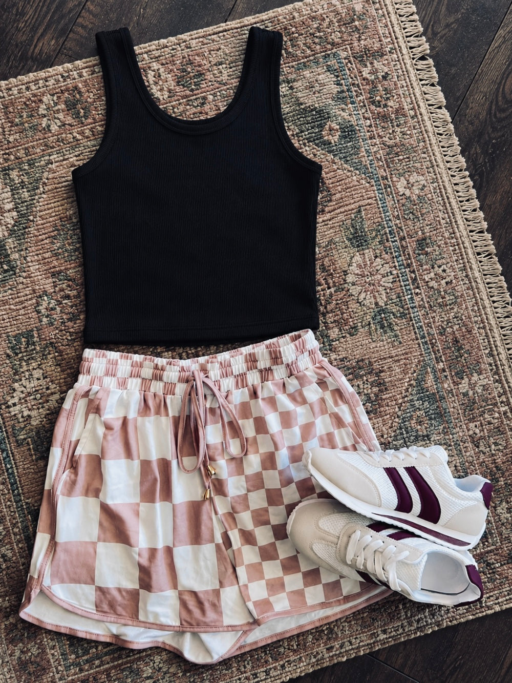 SHIPS FREE TODAY // Vintage Berry Sneakers