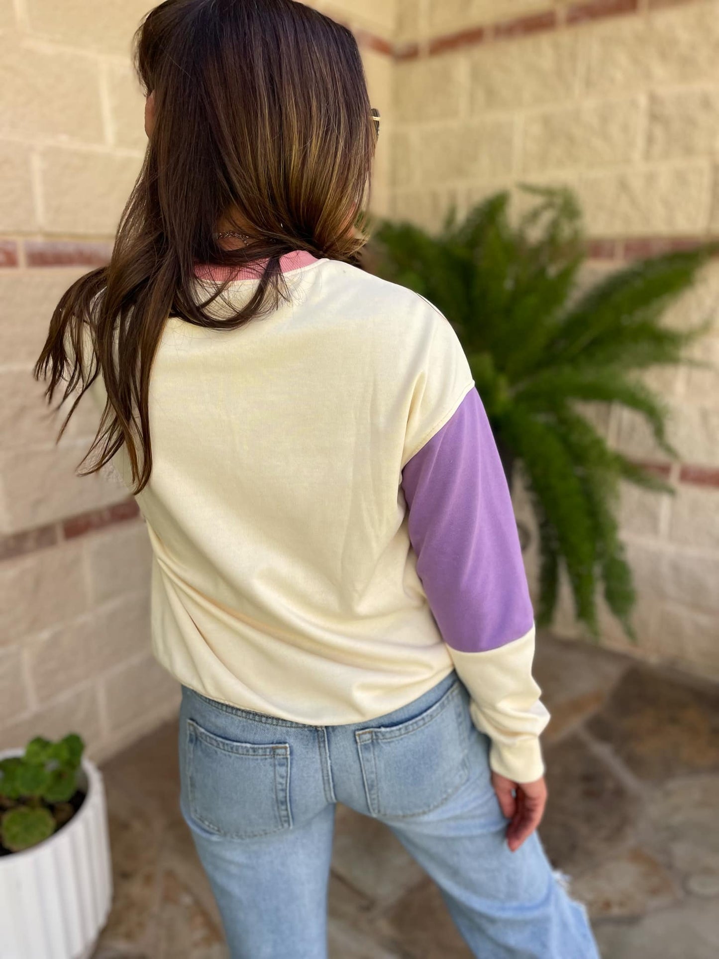 Colorblock Pullover