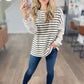 Jule Stripe Long Sleeve Top