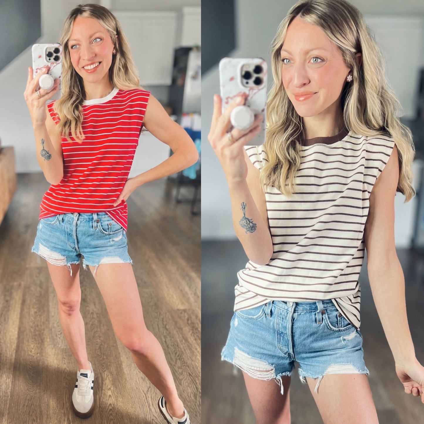 SHIPS FREE TODAY // Boardwalk Stripe Tank