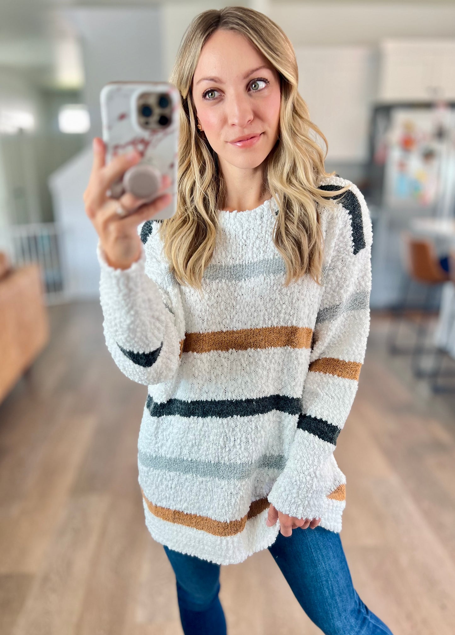 *reopened* Esme Popcorn Knit Sweater