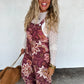 Fall Print Overalls Preorder // eta Nov