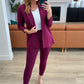 Magic 3/4 Blazer in Wine