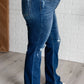 Mid Rise Distressed Bootcut - Judy Blue