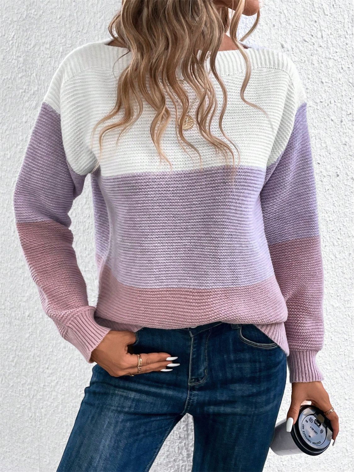 Sindra Color Block Sweater