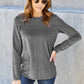 The Basics Round Neck Long Sleeve Top