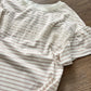 Striped Round Neck Short Sleeve T-Shirt