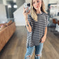 Ashton Stripe Rib Top