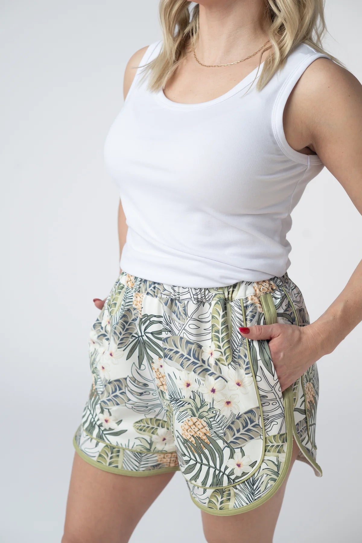 PREORDER: Dolphin Shorts - Pineapple Leaf // eta May