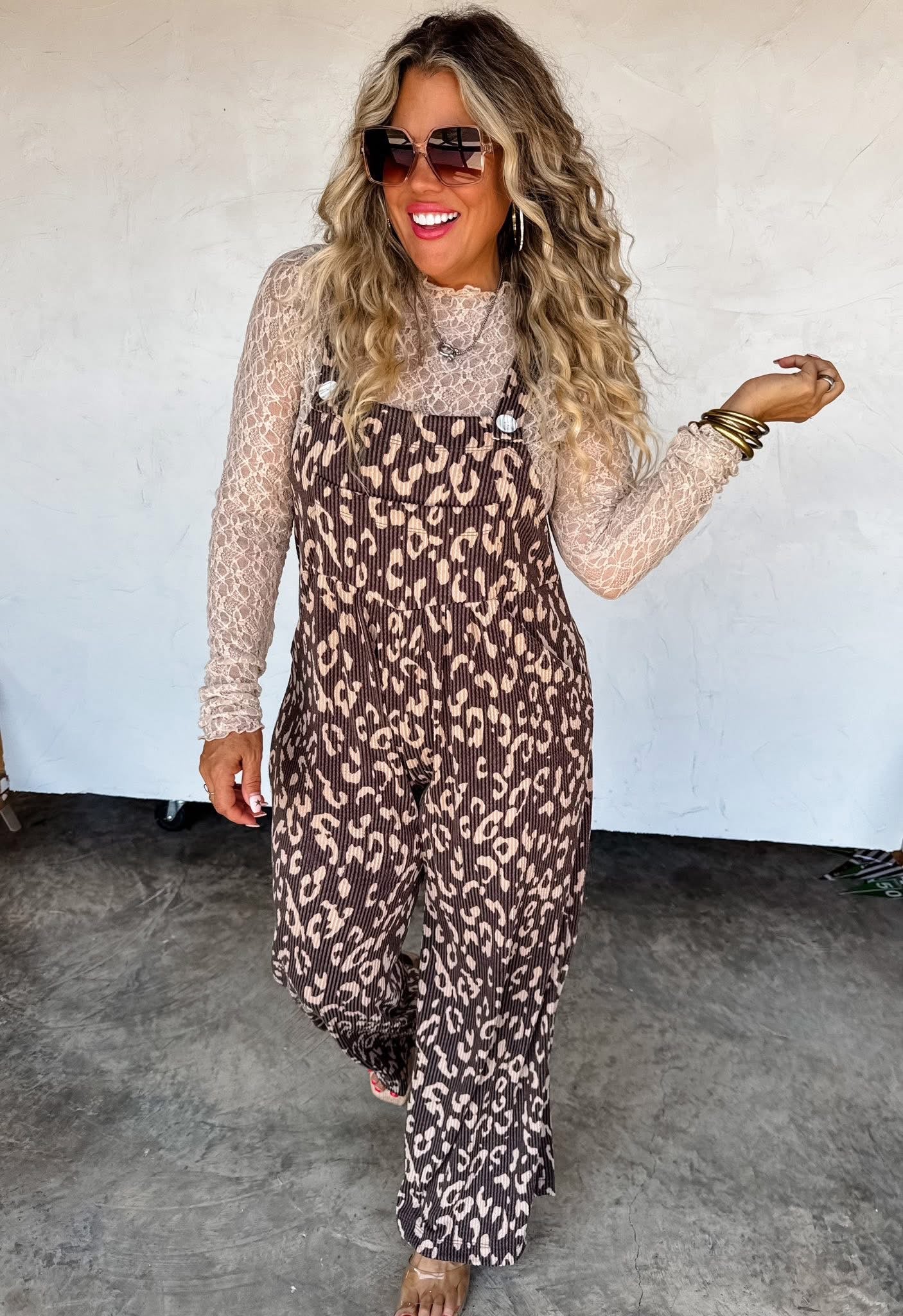 Fall Print Overalls Preorder // eta Nov