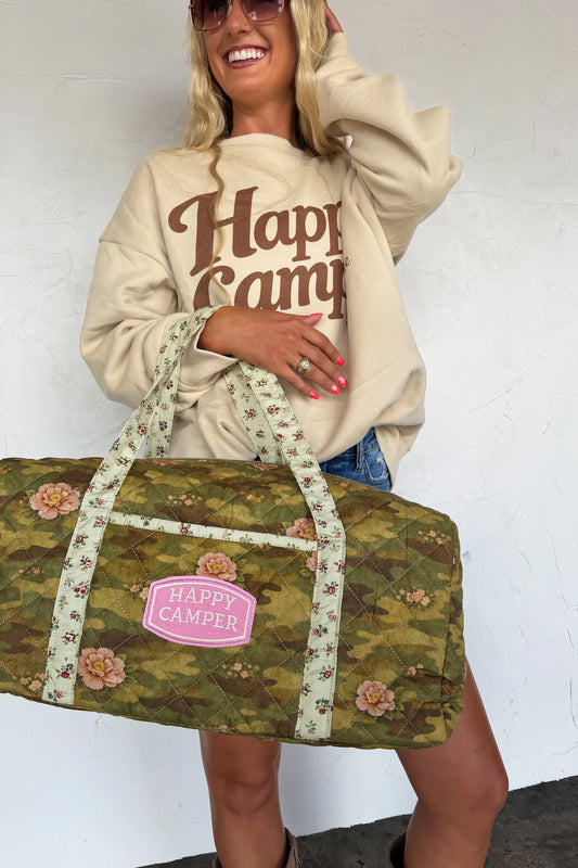 PREORDER: Camo Camper Duffle Bag // eta September