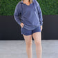 Vintage Wash Beach Hoodie - Nautical Navy