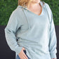 Vintage Wash Beach Hoodie - Seabreeze