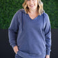 Vintage Wash Beach Hoodie - Nautical Navy