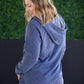 Vintage Wash Beach Hoodie - Nautical Navy