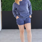 Vintage Wash Pocket Pullover - Nautical Navy