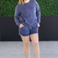 Vintage Wash Pocket Pullover - Nautical Navy